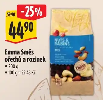 Albert Emma Směs ořechů a rozinek nabídka