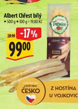 Albert Albert Chřest bílý nabídka