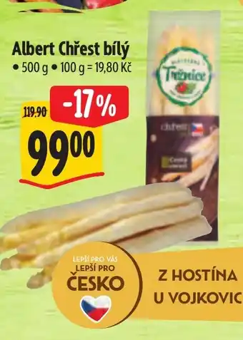 Albert Albert Chřest bílý nabídka