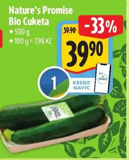 Albert Nature's Promise Bio Cuketa nabídka