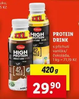 Lidl Protein drink nabídka