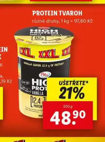 Lidl Protein tvaroh nabídka