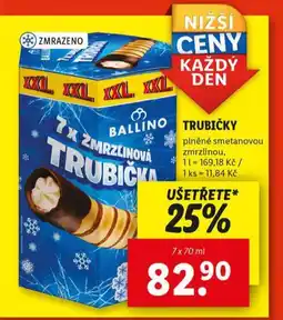 Lidl Trubičky nabídka