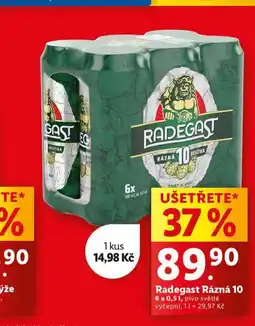 Lidl Pivo radegast nabídka