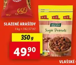 Lidl Slazené arašídy nabídka