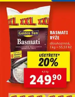 Lidl Basmati rýže nabídka