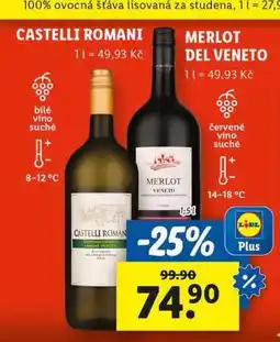 Lidl Merlot del veneto nabídka