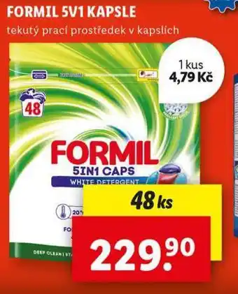 Lidl Formil kapsle nabídka