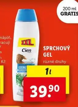 Lidl Sprchový gel nabídka
