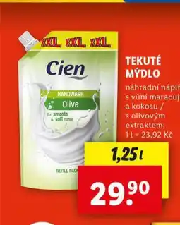 Lidl Tekuté mýdlo nabídka