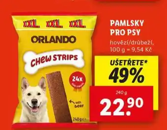 Lidl Pamlsky pro psy nabídka