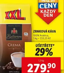 Lidl Zrnková káva nabídka