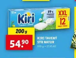 Lidl Kiri sýr nabídka