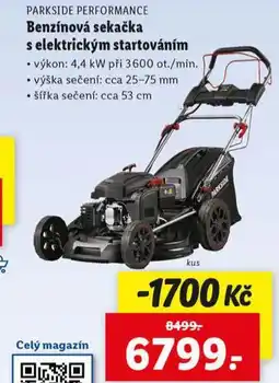 Lidl Benzínová sekačka nabídka