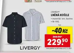 Lidl Košile nabídka
