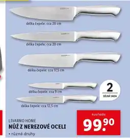Lidl Nůž z nerezové oceli nabídka
