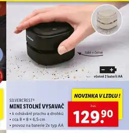 Lidl Mini stolní vysavač nabídka