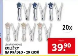 Lidl Kolíčky na prádlo nabídka