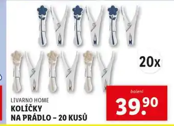 Lidl Kolíčky na prádlo nabídka