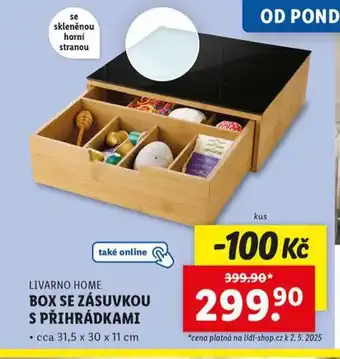 Lidl Box se zásuvkou nabídka