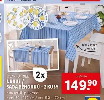 Lidl Ubrus nabídka