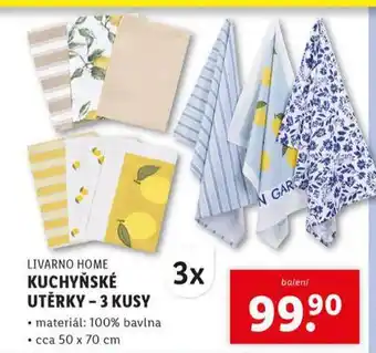 Lidl Kuchyňské utěrky nabídka