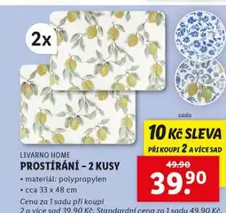 Lidl Prostírání nabídka