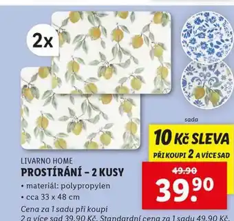 Lidl Prostírání nabídka