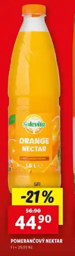 Lidl Pomerančový nektar nabídka