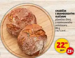 Penny Market CHLEBÍČEK S BRAMBOROVÝMI VLOČKAMI pšenično-žitný, 80 g nabídka
