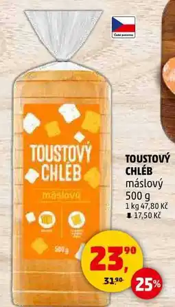 Penny Market TOUSTOVÝ CHLÉB máslový, 500 g nabídka