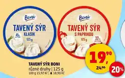 Penny Market TAVENÝ SÝR S PAPRIKOU Boni, 125g nabídka