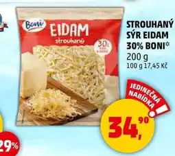 Penny Market STROUHANÝ SÝR EIDAM 30% BONI, 200 g nabídka