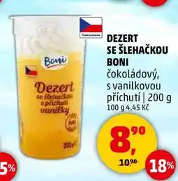 Penny Market DEZERT SE ŠLEHAČKOU BONI čokoládový, 200 g nabídka