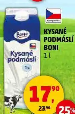 Penny Market KYSANÉ PODMÁSLÍ BONI, 1 l nabídka