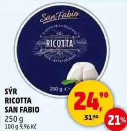 Penny Market SÝR RICOTTA SAN FABIO, 250 g nabídka