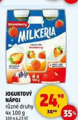 Penny Market JOGURTOVÝ NÁPOJ různé druhy, 4x 100 g nabídka
