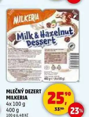 Penny Market MLEČNÝ DEZERT MILKERIA, 4x 100 g nabídka