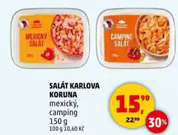 Penny Market SALÁT KARLOVA KORUNA mexický, camping, 150 g nabídka
