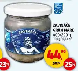 Penny Market ZAVINÁČE GRAN MARE, 400/220 g nabídka