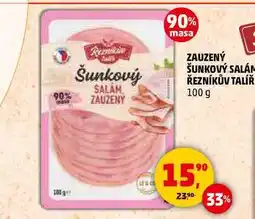 Penny Market ZAUZENÝ ŠUNKOVÝ SALÁM ŘEZNÍKŮV TALÍŘ, 100 g nabídka