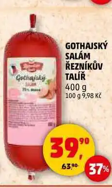Penny Market GOTHAJSKÝ SALÁM ŘEZNÍKŮV TALÍŘ, 400 g nabídka