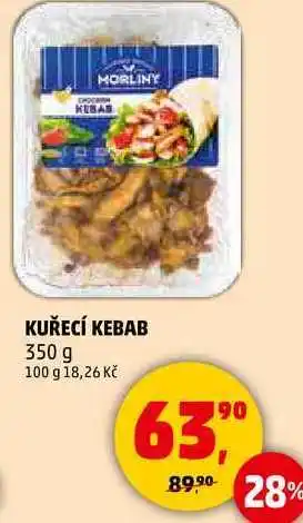Penny Market KUŘECÍ KEBAB, 350 g nabídka