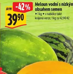 Albert Meloun vodní s nízkým obsahem semen nabídka