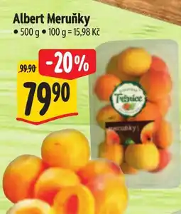 Albert Albert Meruňky nabídka
