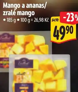 Albert Mango a ananas/ zralé mango nabídka
