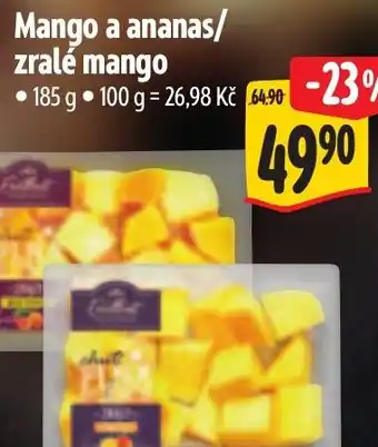 Albert Mango a ananas/ zralé mango nabídka