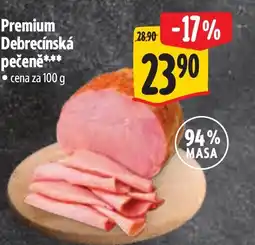 Albert Premium Debrecínská pečene nabídka