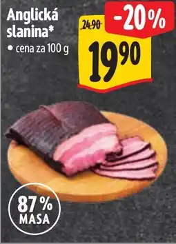 Albert Anglická slanina nabídka