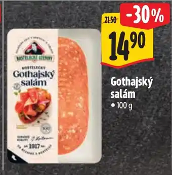 Albert Gothajský salám nabídka
